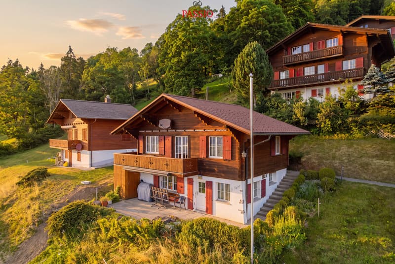 Exklusives 5-Zimmer-Ferienchalet mit Einliegerwohnung und Panorama (1)