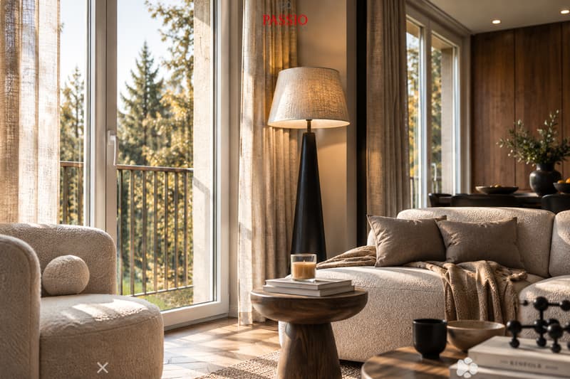 Moderne 4.5-Zimmerwohnung mit zeitloser Architektur und hoher Qualität (2)