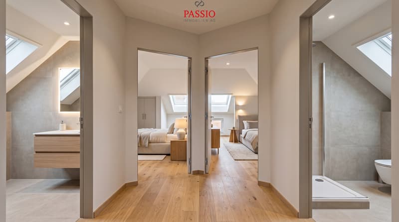Alt trifft neu: Exklusive 5.5-Zimmer Duplex-Wohnung in Chabrey (6)