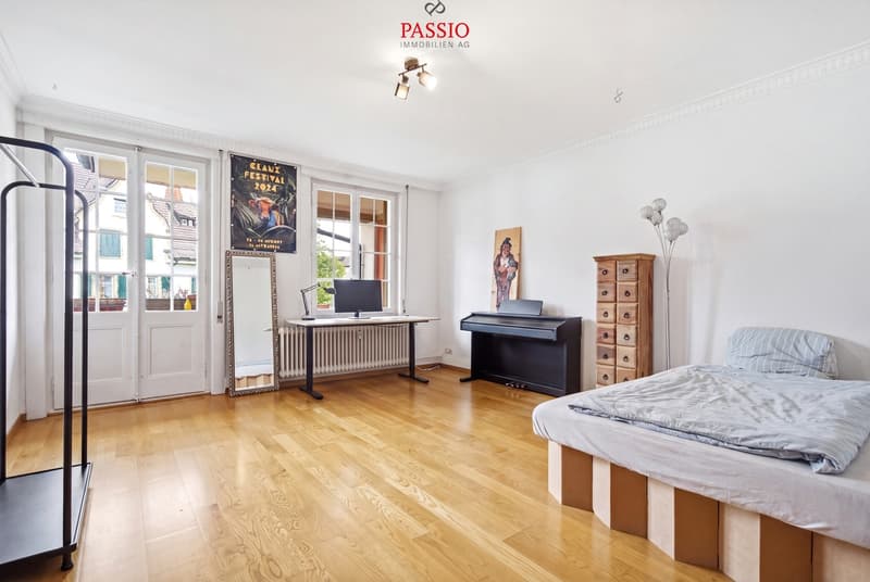 Altbaucharme in Bern - 3-Zimmer-Wohnung mit grosszügiger Laube (8)