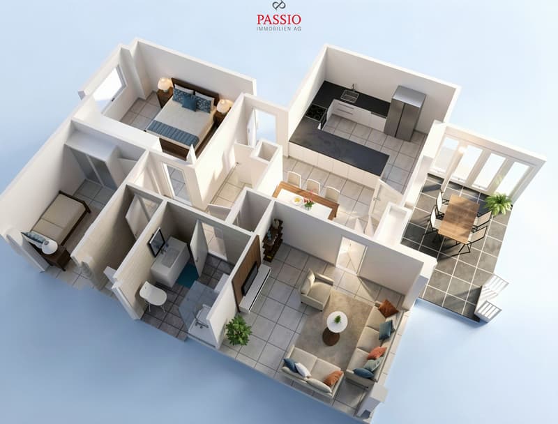 4-Zimmerwohnung mit Gartenidylle - sonnig, zentral und charmant (13)