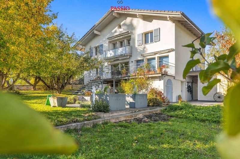 6.5-Zimmer Ein-oder Zweifamilienhaus mit Garten & Alpenblick (2)