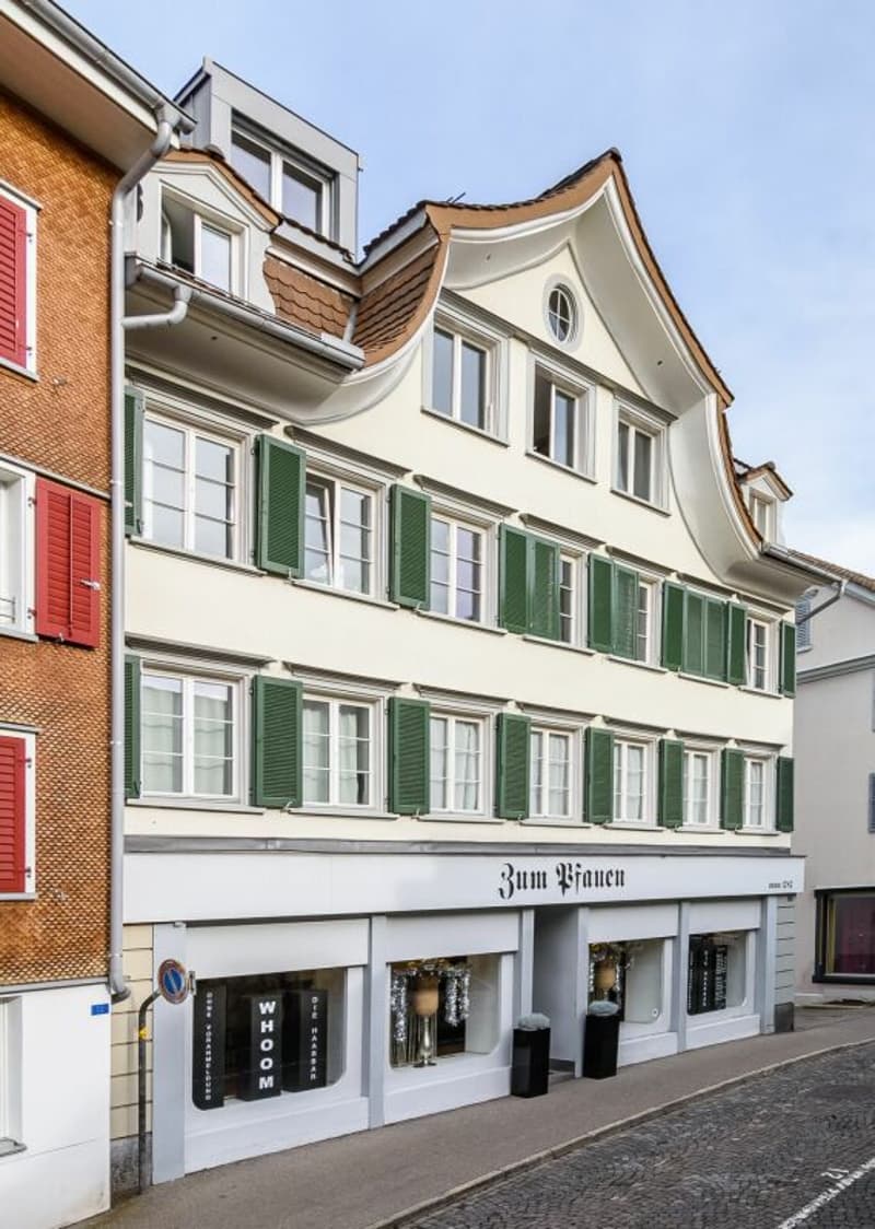 Mehrfamilienhäuser in der Herisauer Altstadt (3)