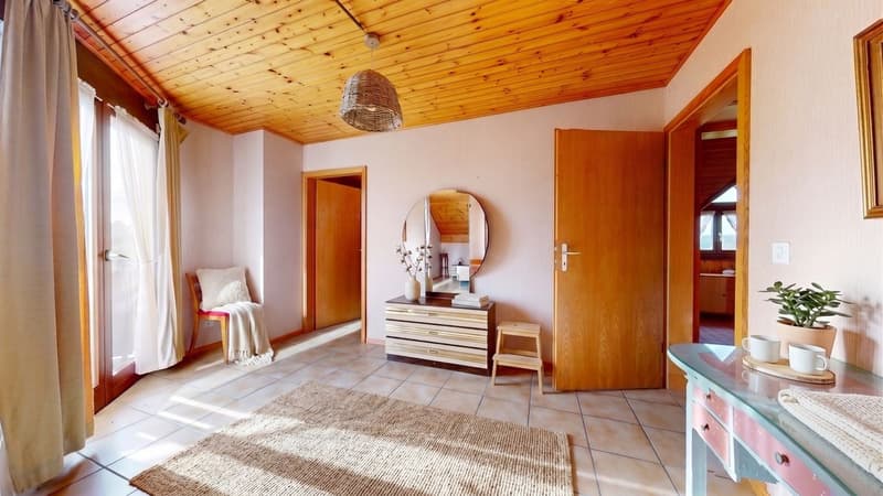 Vue sur le Jura - Villa familiale sur 1'000 m² à Seigneux! (7)