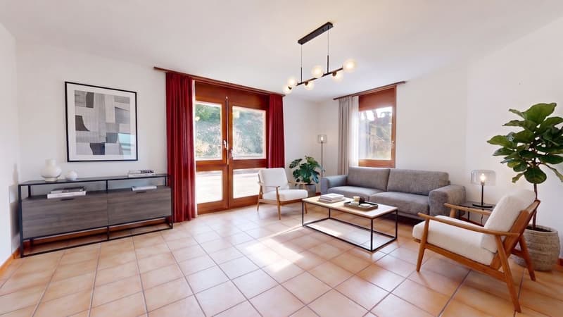 Vue sur le Jura - Villa familiale sur 1'000 m² à Seigneux! (4)