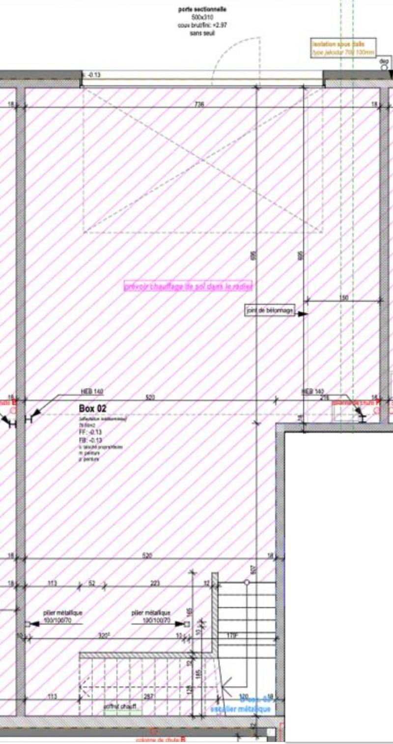 À louer - Halle artisanale / Atelier / Dépôt chauffé de 115 m² avec mezzanine (8)