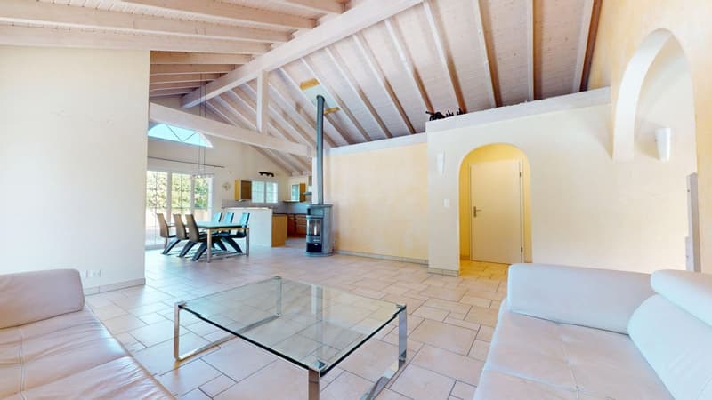 Champagne : Villa familiale avec piscine chauffée, sans vis- à- vis (4)