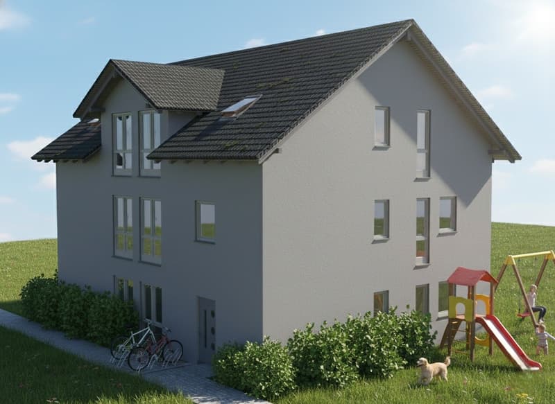 5.5 Zimmer Neubauwohnung in projektiertem und bewilligungsfähigem MFH (3)