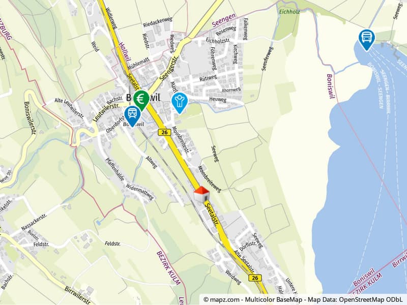 Geolyzer Kartenausschnitt