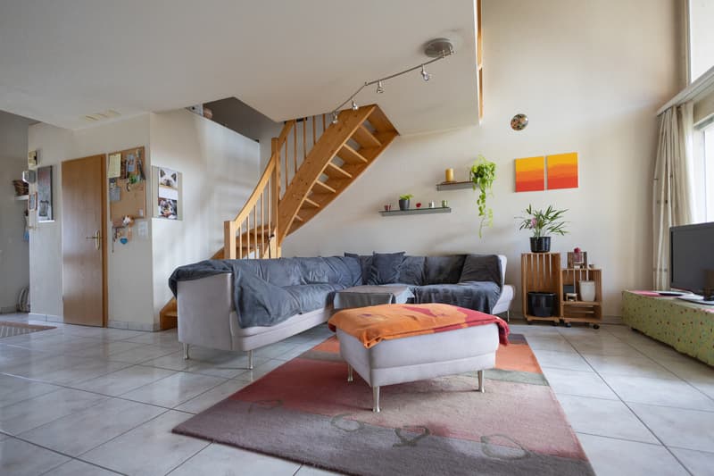 Gemütliche Maisonette-Dachwohnung mit herrlicher Weitsicht (5)