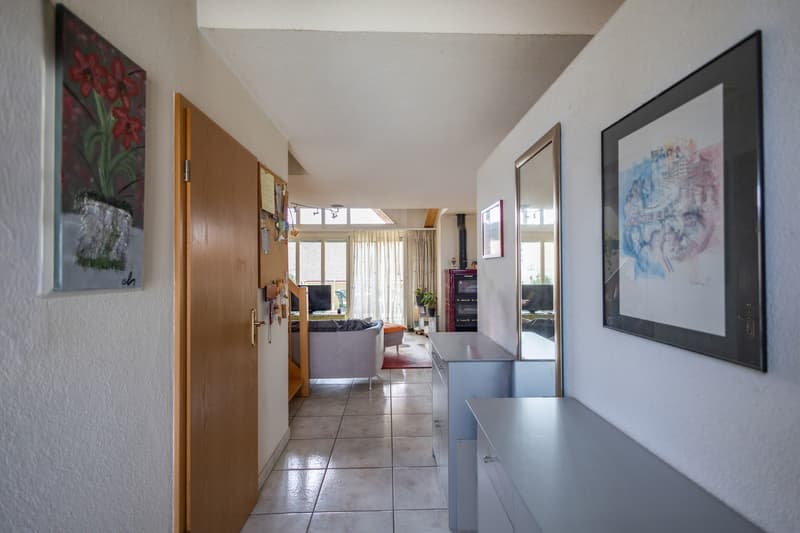 Gemütliche Maisonette-Dachwohnung mit herrlicher Weitsicht (8)