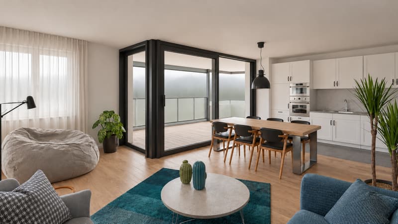 Letzte verfügbare Neubauwohnungen mit Wintergarten im Projekt Trauthei (4)