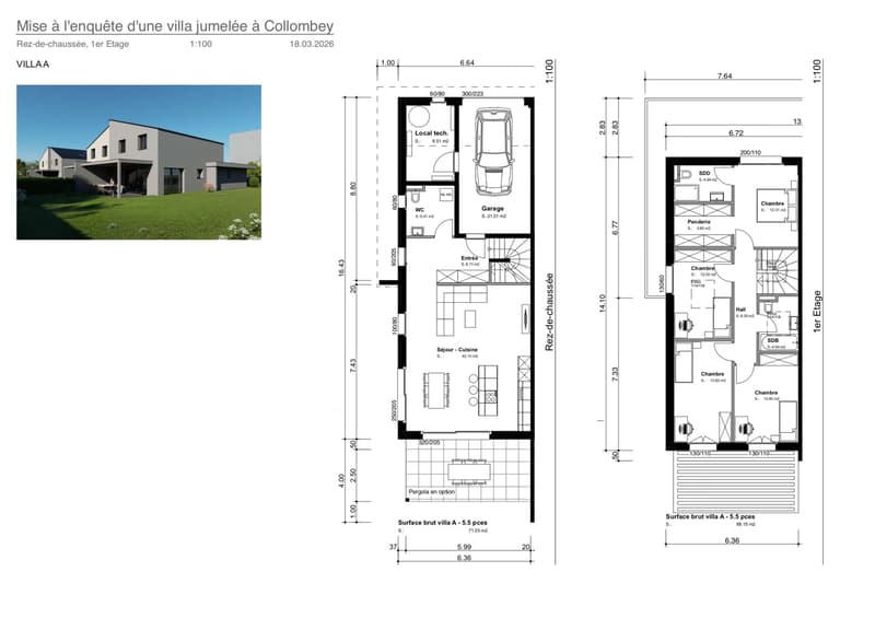 Villa jumelée contemporaine de 5.5 pièces (3)