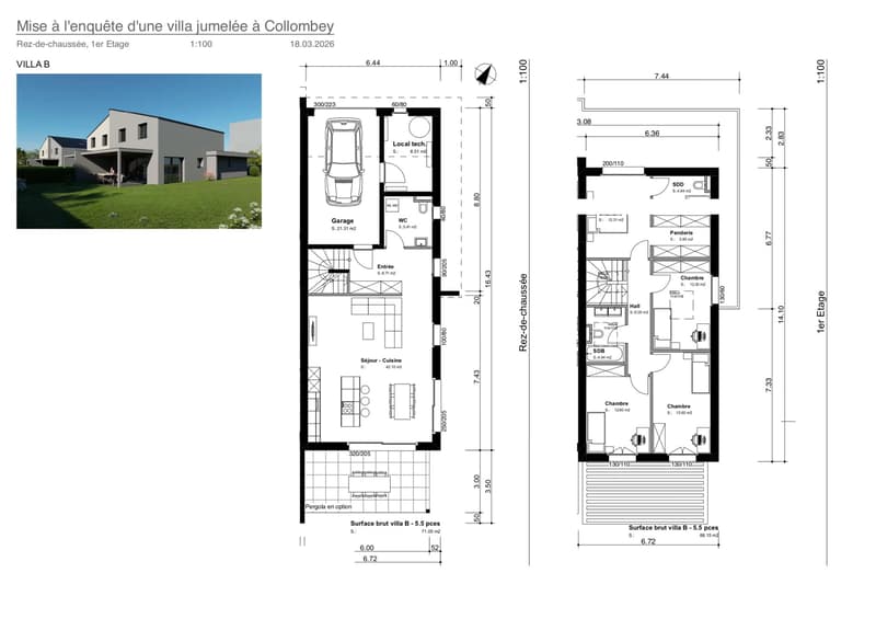 Villa jumelée contemporaine de 5.5 pièces (3)