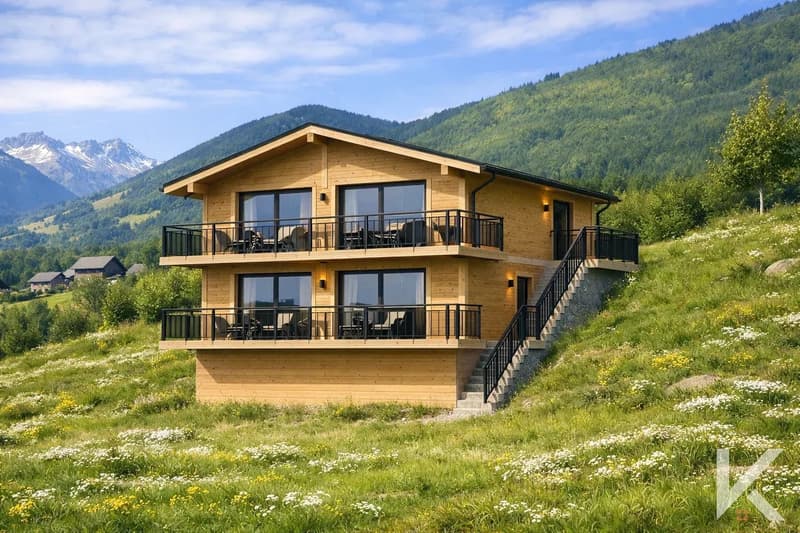 Magnifique appartement de 3.5 pièces dans un chalet de nouvelle construction (1)