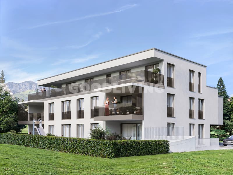 Si è svolta la cerimonia di posa della prima pietra - Nuovo appartamento in attico di 5,5 locali nel progetto di costruzione nuova ad Altstätten (3)