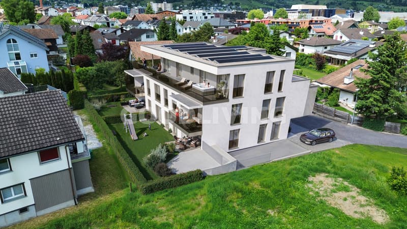 Si è svolta la cerimonia di posa della prima pietra - Nuovo appartamento di giardino 4.5 locali nel progetto di costruzione nuova ad Altstätten (12)