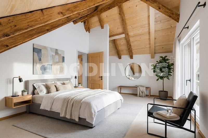 Penthouse-Flair zwischen Natur und Dorfleben (1)