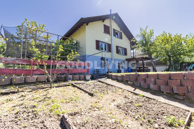 Sonnige Gartenidylle mit Blick ins Grüne (4)