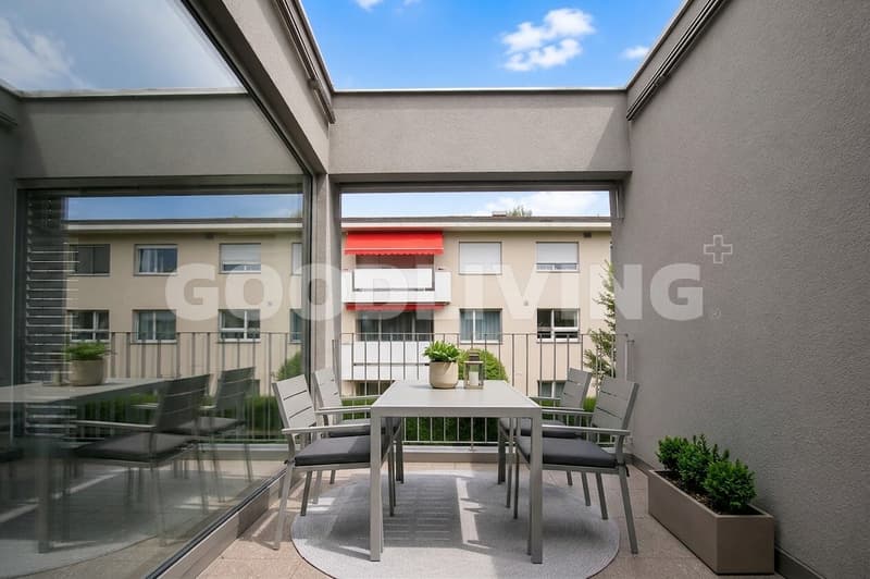 Exklusive Eigentumswohnung mit Atrium und grosszügiger Dachterrasse (3)