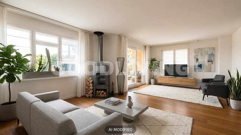 Grosszügige Maisonette-Attikawohnung mit Balkon und Panoramablick (2)