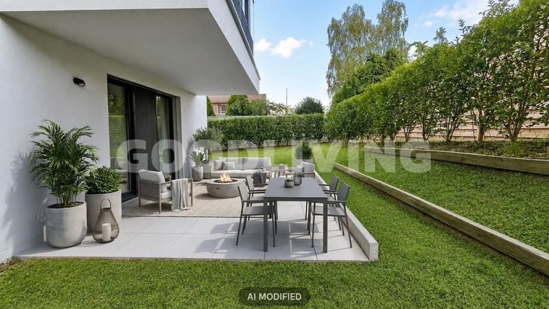Stilvolle Gartenwohnung mit privatem Garten und modernem Wohnkomfort (4)