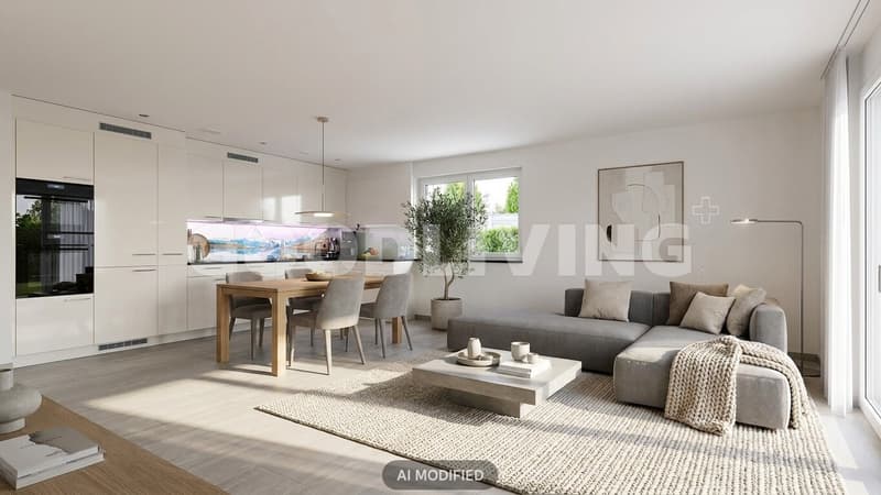 Stilvolle Gartenwohnung mit privatem Garten und modernem Wohnkomfort (1)