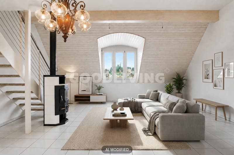 Dachwohnung mit Weitsicht und ruhiger Wohnlage in Klingnau (1)