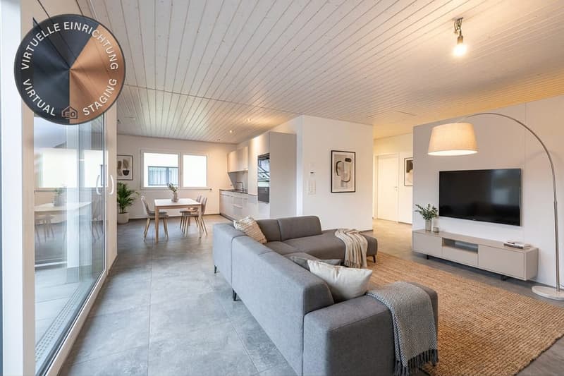 4.5-Zi.-Attikawohnung mit grossem Balkon, Niederwil (4)