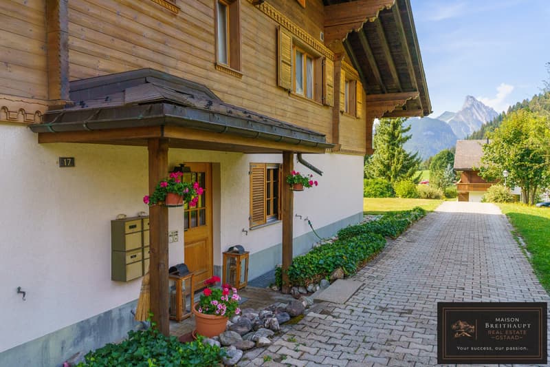 Heimelige 3.5-Zi.-Gartenwohnung mit Terrasse in Schönried (11)