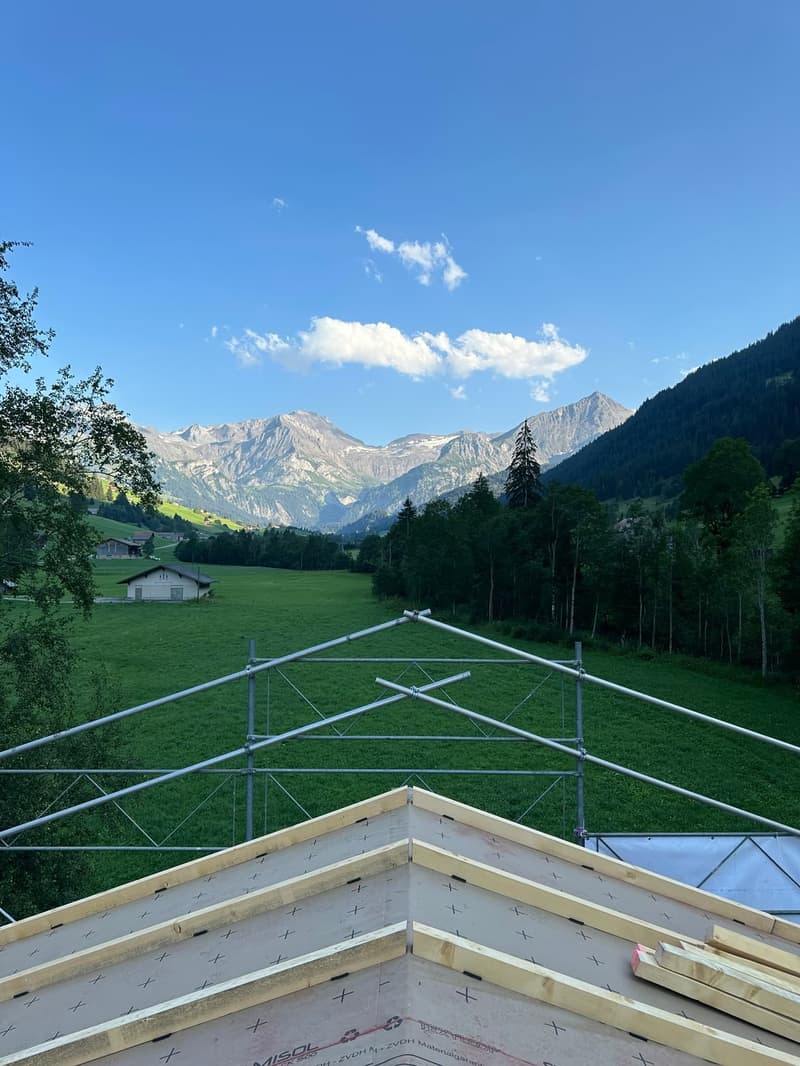 Idyllisches 5½-Zimmer Neubau-Chalet mit Bergsicht (6)