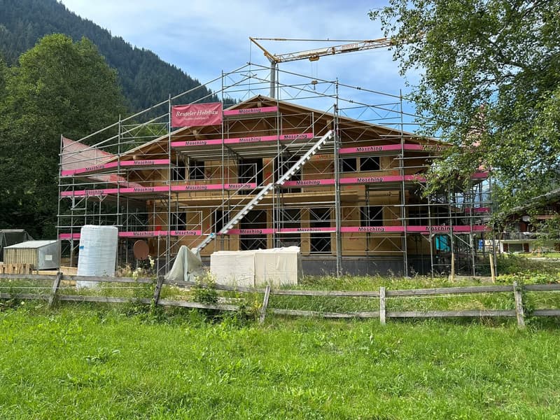 Idyllisches 5½-Zimmer Neubau-Chalet mit Bergsicht (4)