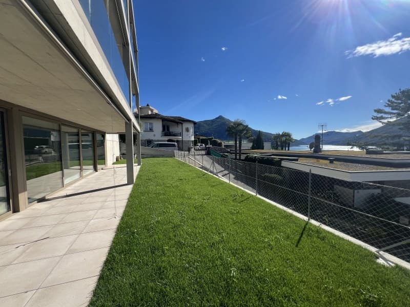 NUOVO APPARTAMENTO 2.5 LOCALI, AMPIO GIARDINO E VISTA LAGO (4)