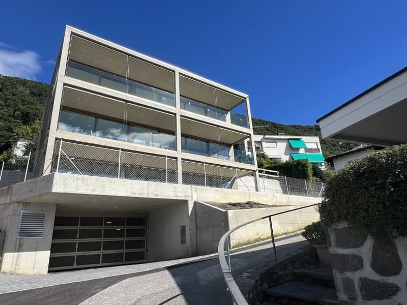 NUOVO APPARTAMENTO 2.5 LOCALI, AMPIO GIARDINO E VISTA LAGO (8)