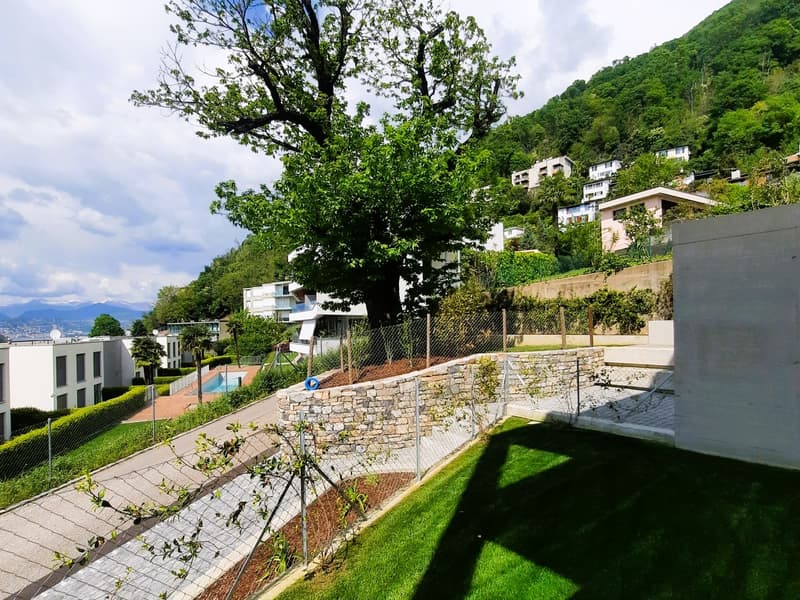 NUOVO APPARTAMENTO 2.5 LOCALI, AMPIO GIARDINO E VISTA LAGO (10)