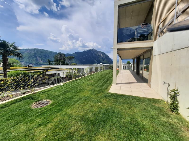 NUOVO APPARTAMENTO 2.5 LOCALI, AMPIO GIARDINO E VISTA LAGO (3)