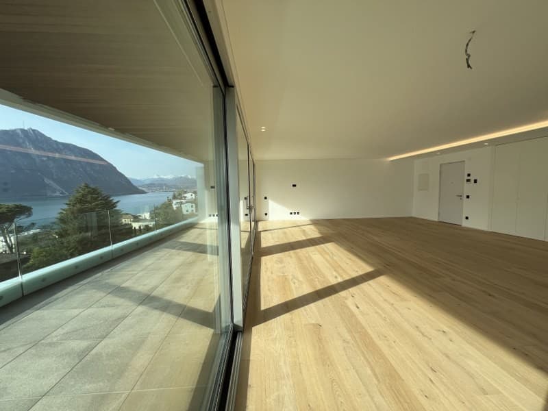FAVOLOSO ATTICO CON BELLISSIMA TERRAZZA COPERTA E INCANTEVOLE VISTA PANORAMICA SUL LAGO (6)