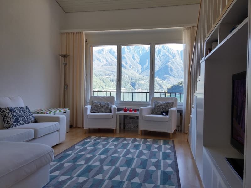 APPARTAMENTO 3.5 LOCALI  IN ZONA SOLEGGIATA CON VISTA LAGO (5)