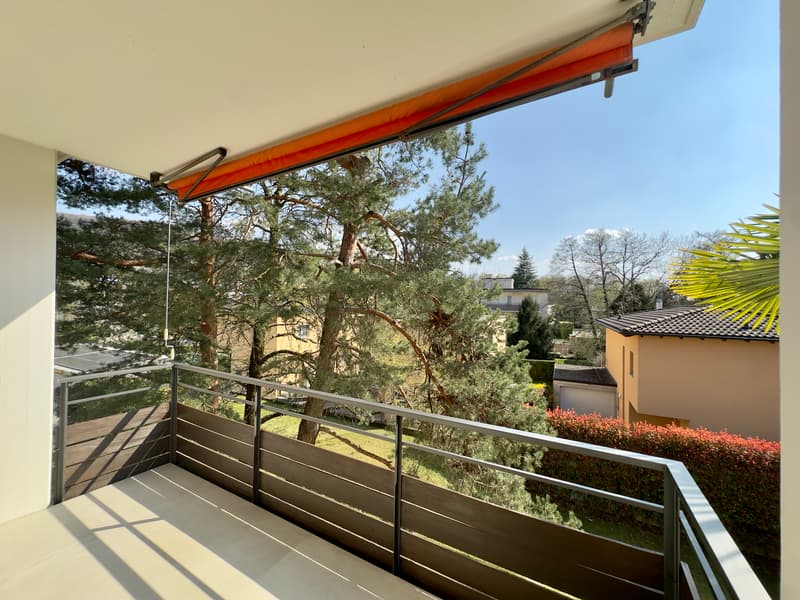 APPARTAMENTO 4.5 LOCALI RISTRUTTURATO - IN PALAZZINA CON PISCINA CONDOMINIALE (7)