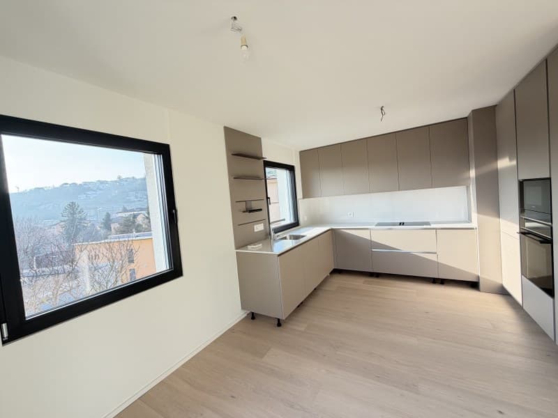APPARTAMENTO ATTICO 4.5 LOCALI CON VISTA LAGO IN ELEGANTE PALAZZINA (5)