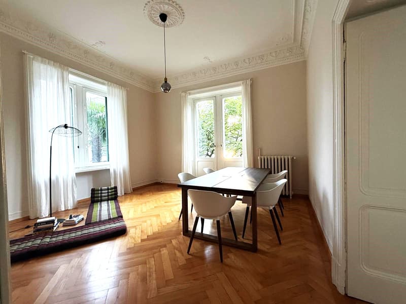 APPARTAMENTO 3.5 LOCALI IN VILLA D'EPOCA (2)