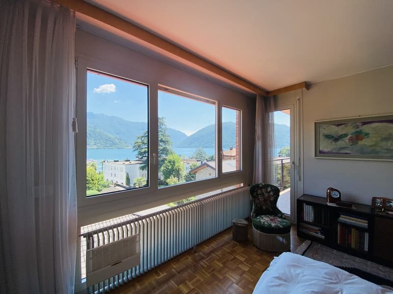 SPLENDIDO ATTICO - 5 LOCALI CON TERRAZZA PANORAMICA  SUL LAGO (5)