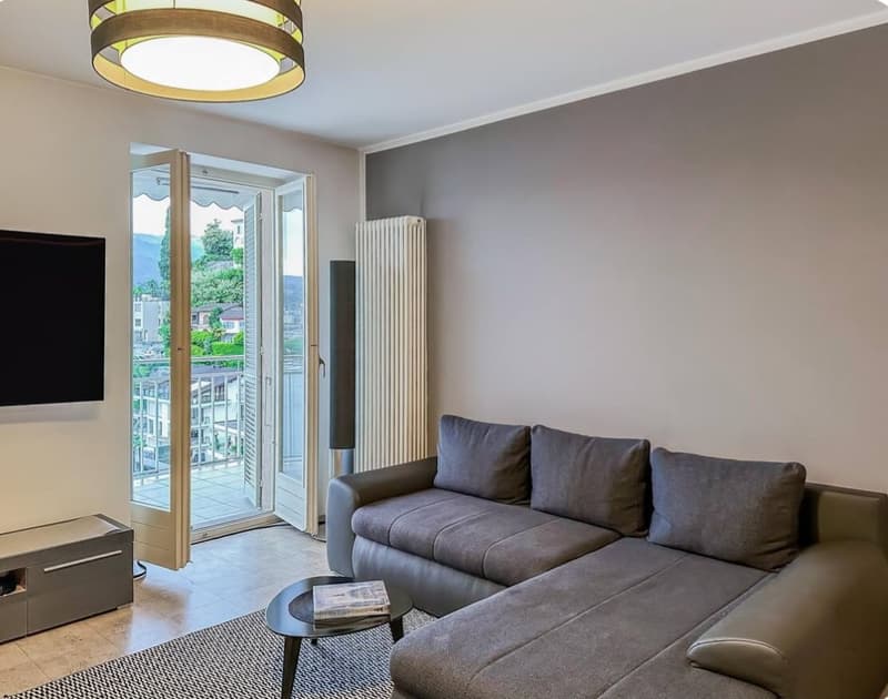 APPARTAMENTO 2.5 LOCALI CON MERAVIGLIOSA VISTA LAGO (3)