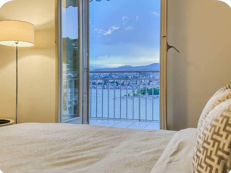 APPARTAMENTO 2.5 LOCALI CON MERAVIGLIOSA VISTA LAGO (10)