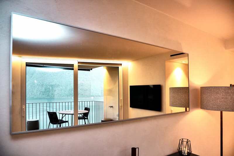 FANTASTICO APPARTAMENTO 3.5 LOCALI  ARREDATO - CON SPLENDIDA VISTA SUL LAGO DI LUGANO (5)