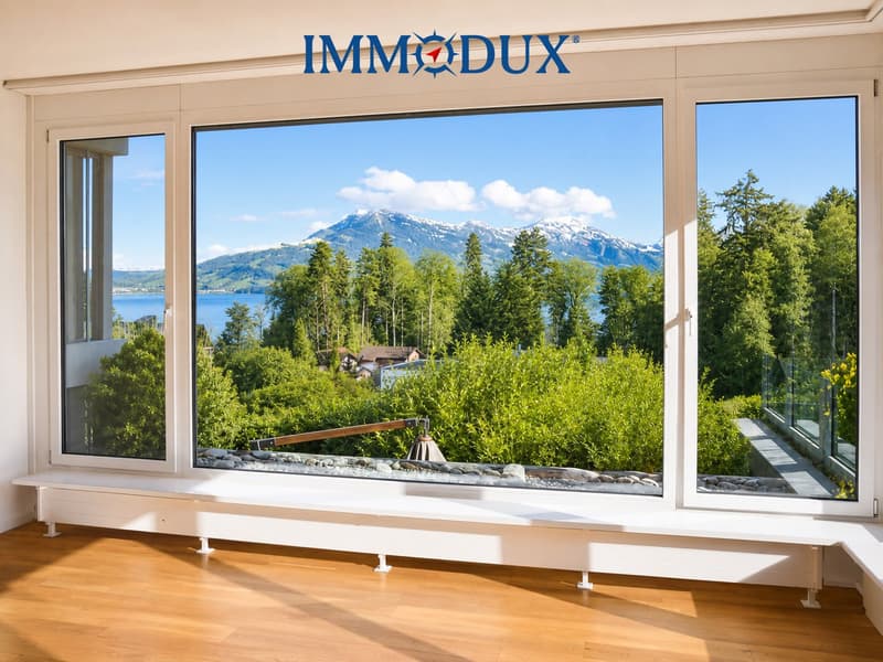 Atemberaubender Weitblick aus der Dachwohnung