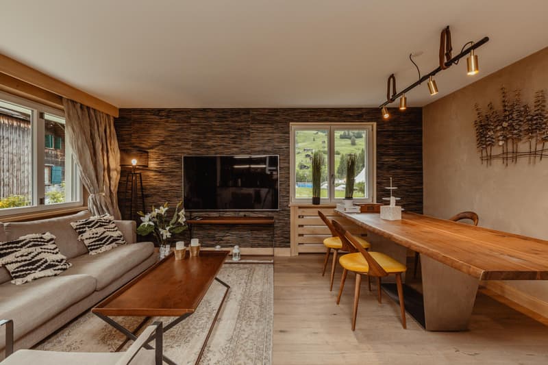 Modern second residency Flat in Gstaad Center (6)