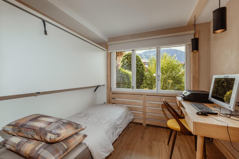 Modern second residency Flat in Gstaad Center (5)