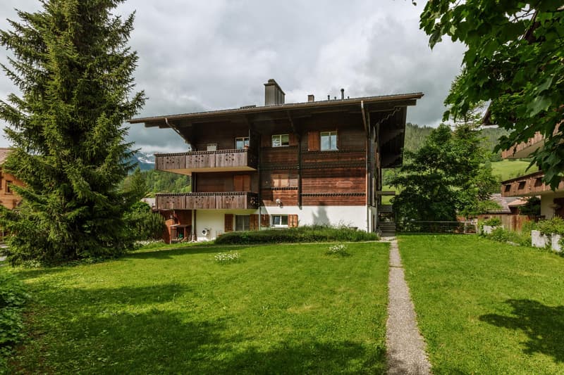 Modern second residency Flat in Gstaad Center (13)