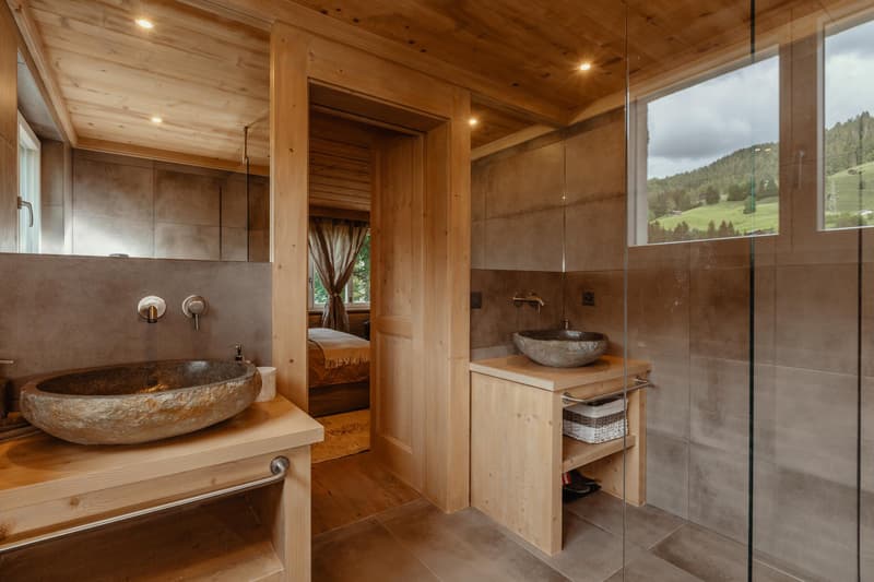 Modern second residency Flat in Gstaad Center (9)